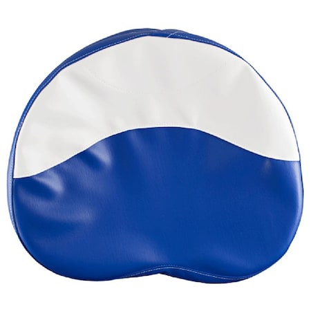 Aftermarket 19" Blue & White Seat Cover SEN10-0040